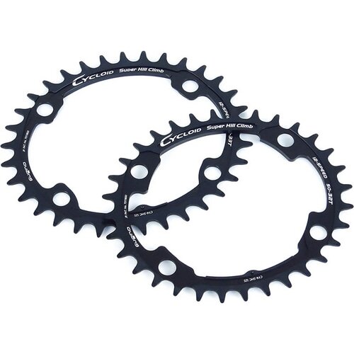 SUGINO ( スギノ ) チェーンリング CYCLOID CY4-SHC 12S ブラック 33T