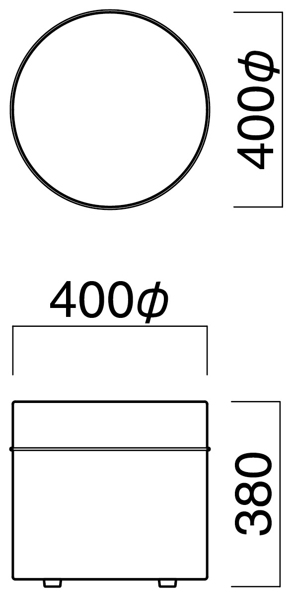 Circle stool[丸スツール] | QUON（クオン）業務用イス・テーブル