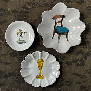 Astier de Villatte x John Derian Gold Cup Plate – PATCH NYC
