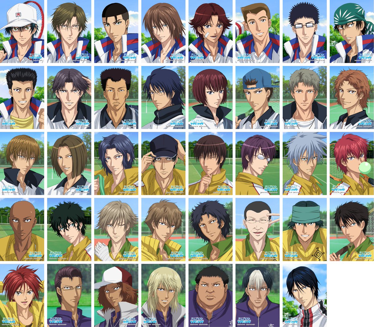 お知らせ】 テニスの王子様 生ブロマイドコレクション(全39種) 価格：1