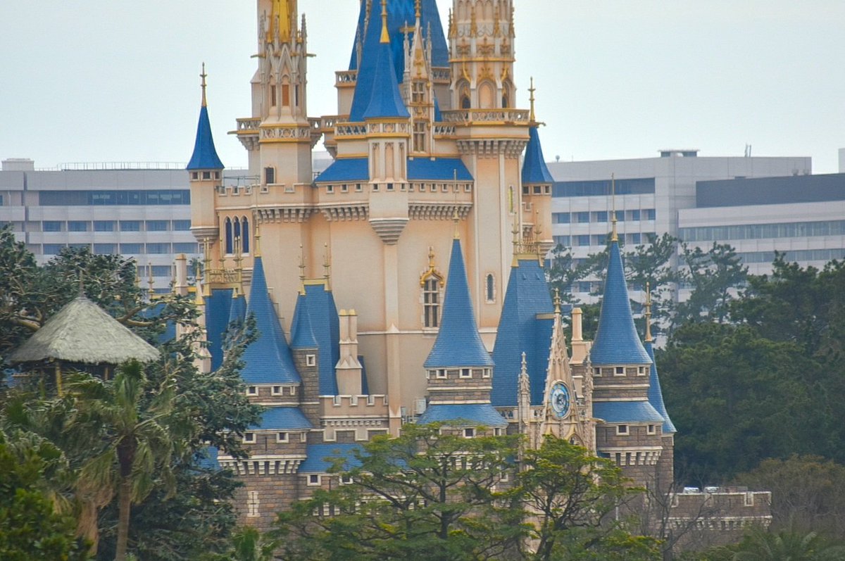🏰🐭#東京ディズニーランド の #シンデレラ城 工事が終わった様です