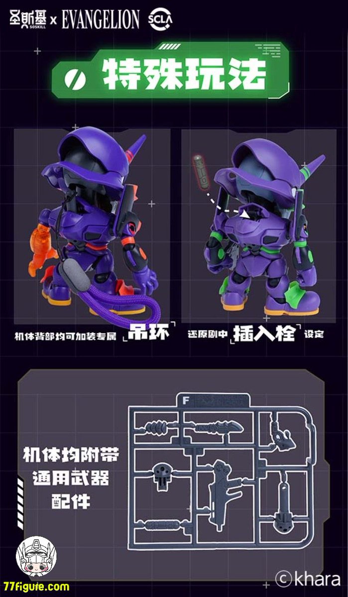 予約商品] SOSKILL X 新世紀エヴァンゲリオン SSK-EVA-01 ブラインド