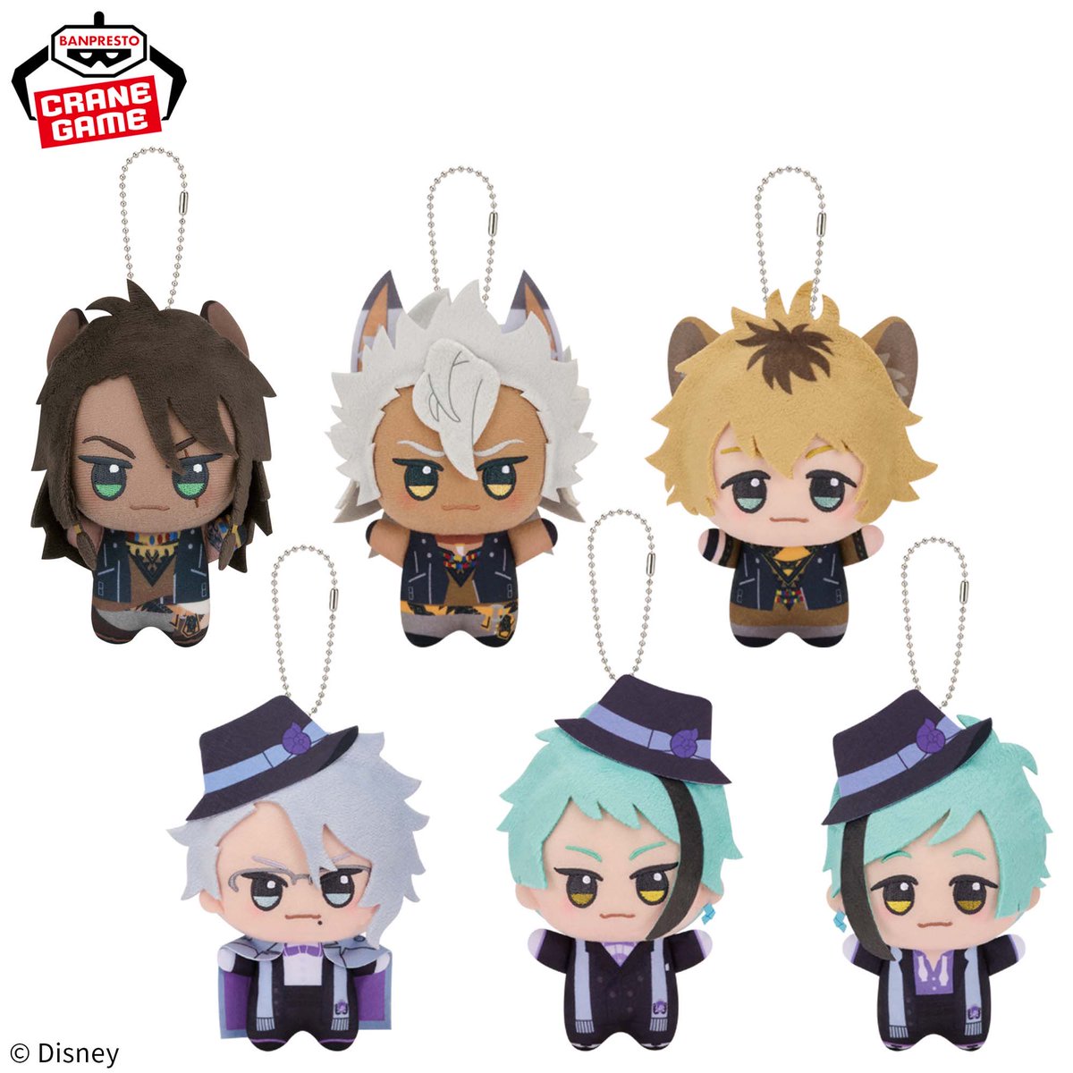 ディズニーツイステッドワンダーランド ちびぐるみ～寮服ver.～vol.1