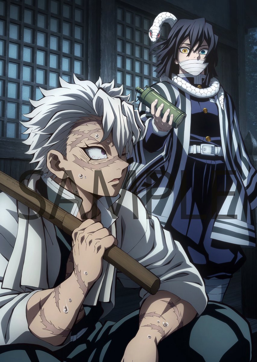 店舗別購入特典 描き下ろしイラスト公開】 テレビアニメ「鬼滅の刃」柱