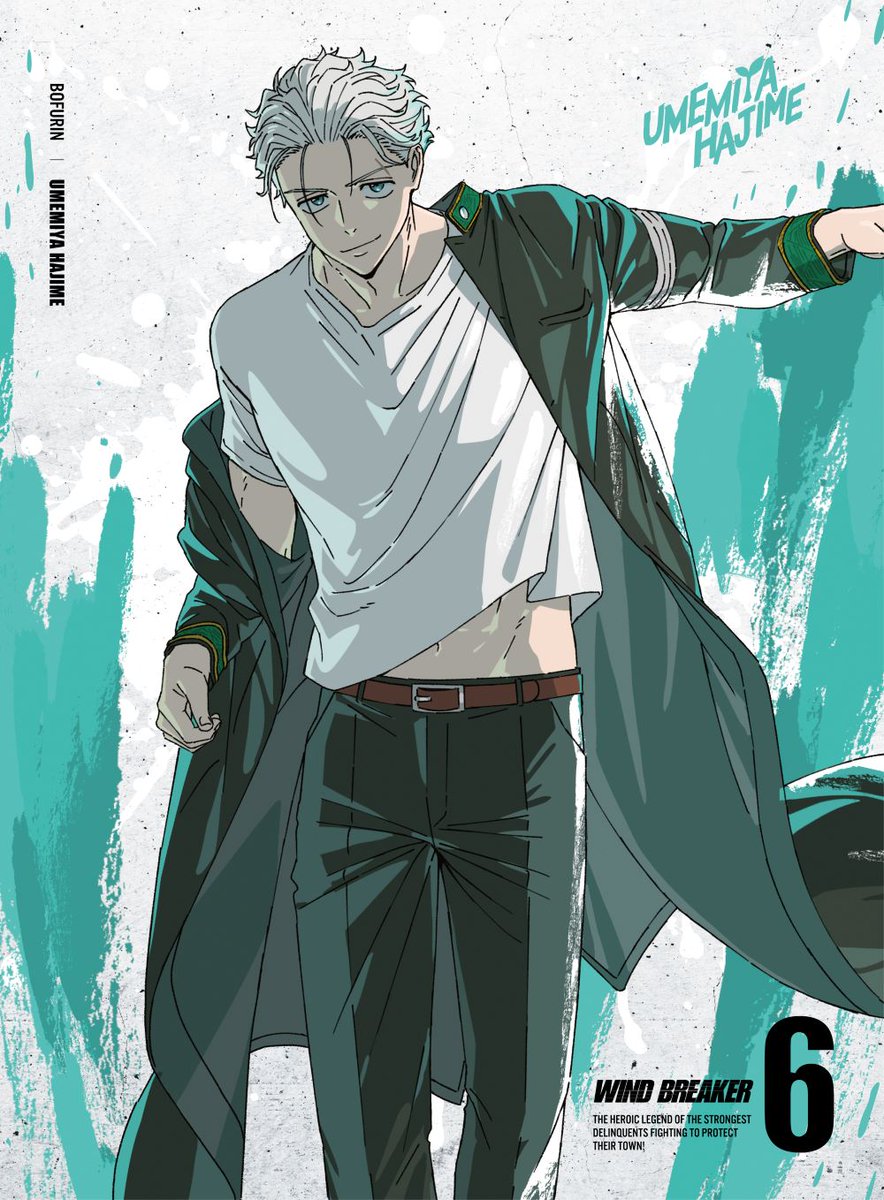 ✨第6巻ジャケットが解禁✨ TVアニメ「WIND BREAKER」 Blu-ray＆DVD 6