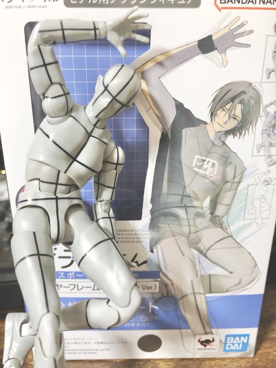 S.H.Figuarts ボディくん ・ボディちゃん-スポーツ- Edition -ワイヤー