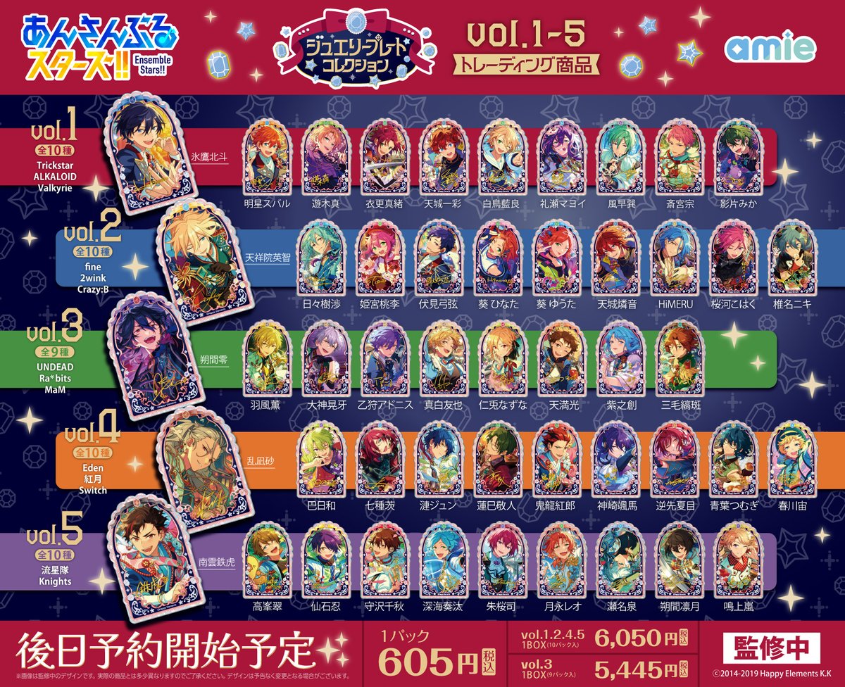 新商品予告】 『あんさんぶるスターズ！！』 💎ジュエリープレート