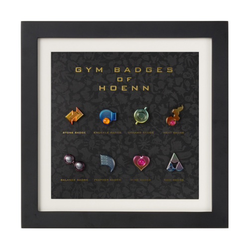 ポケモン、ホウエン地方のジムバッジがグッズに。価格は19440円