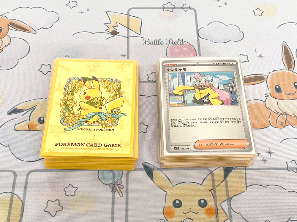 ピカチュウ＆イーブイのプレイマット、SWIMMERコラボのピカチュウ巾着