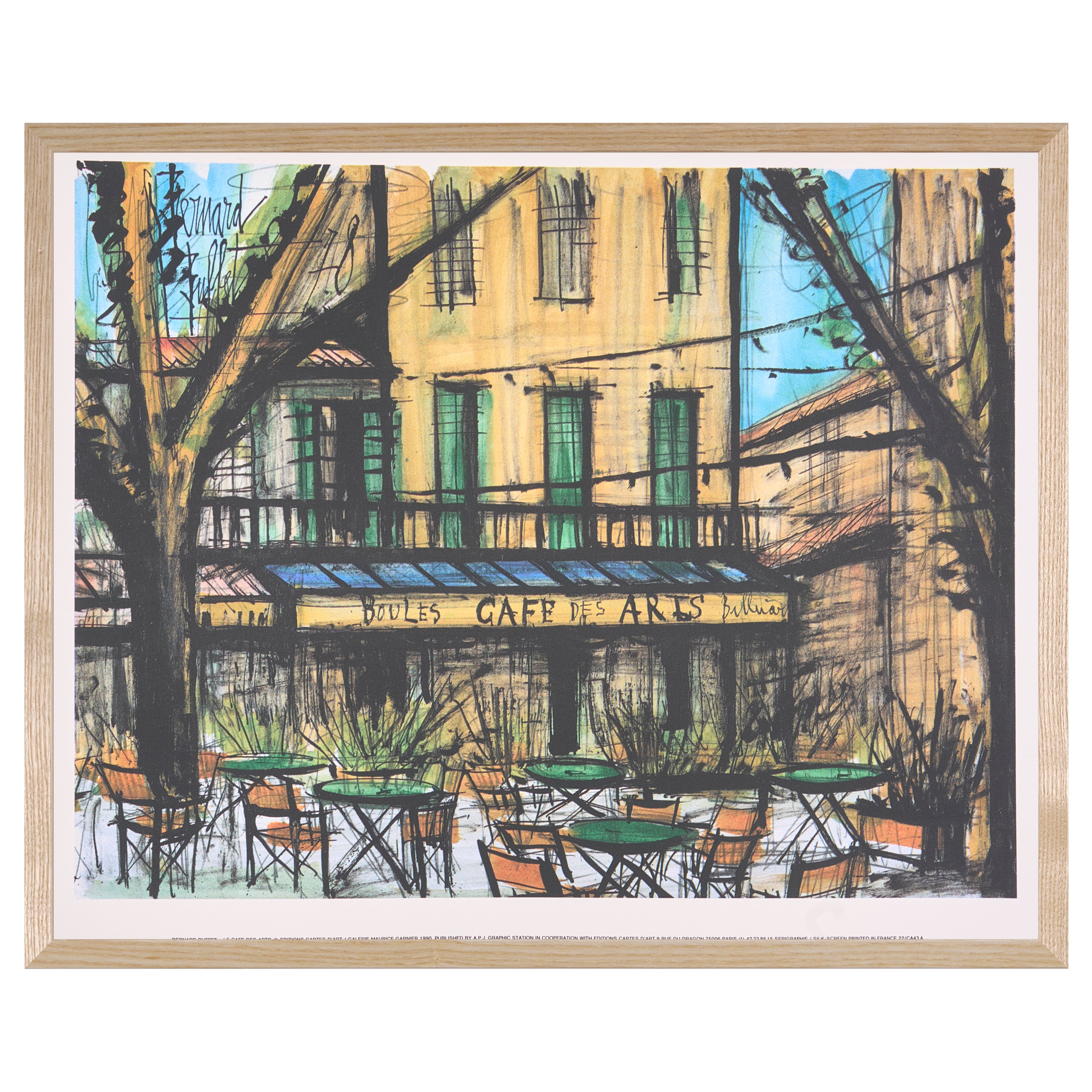 限定30枚】Le Café des Arts 1979 - Printed in 1990 / ベルナール