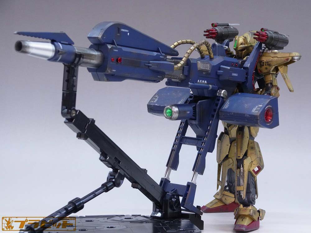 製作代行紹介「バンダイ MG 1/100 量産型百式改 + メガバズーカ