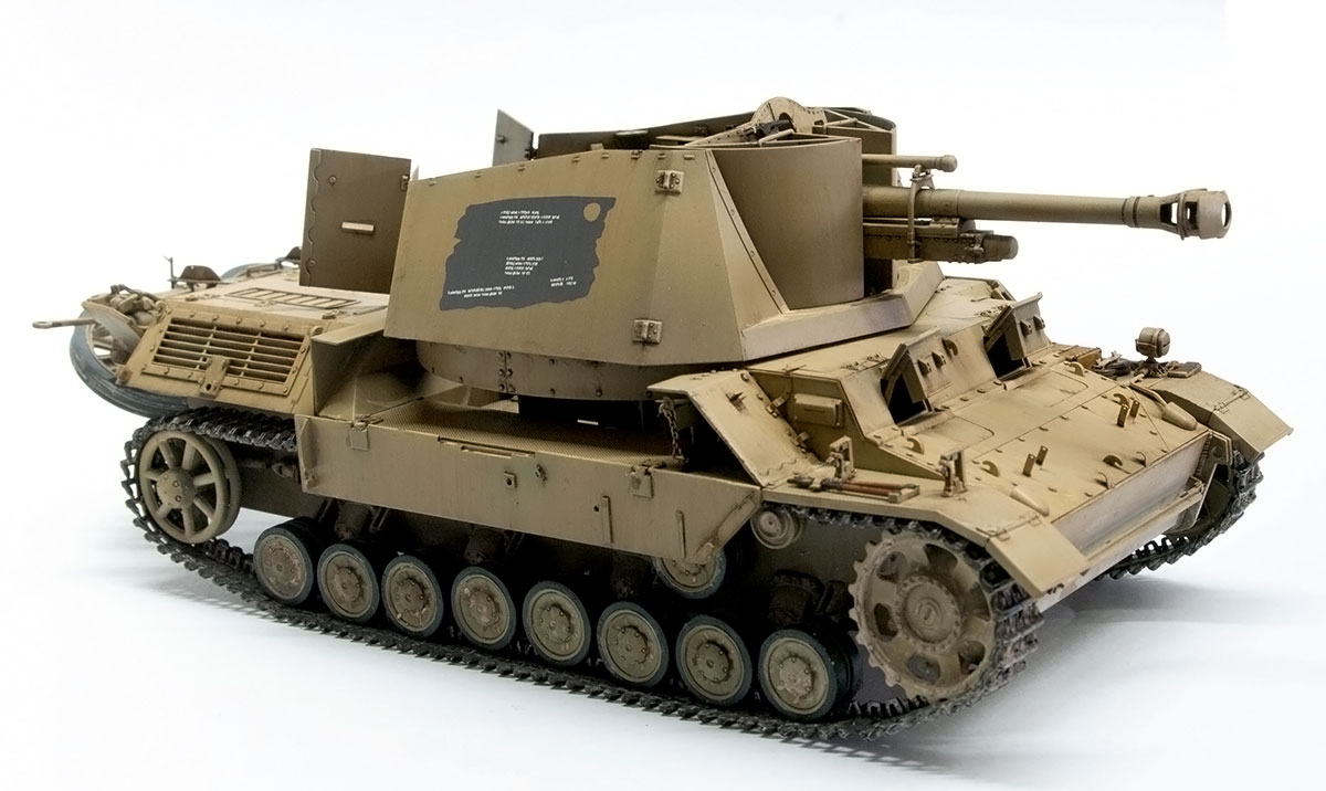 プラモ日記 » ドイツ・15cm自走重榴弾砲フンメル後期型 その14