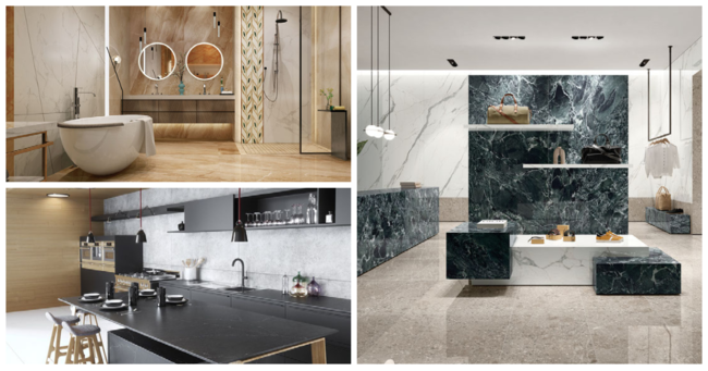 関ヶ原石材の新カタログ『セラミック/人造石/天然石 建材カタログ2021