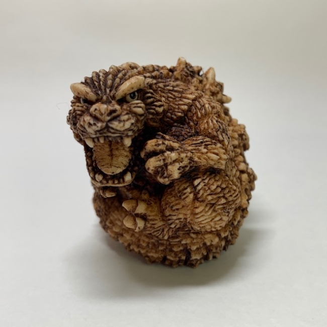 東宝怪獣根付「鞠」シリーズから、 “ビオランテ”、“バトラ”、“ゴジラ