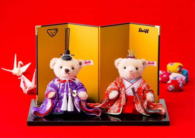 シュタイフ ひな人形テディベア テディベアを生んだシュタイフから、仲