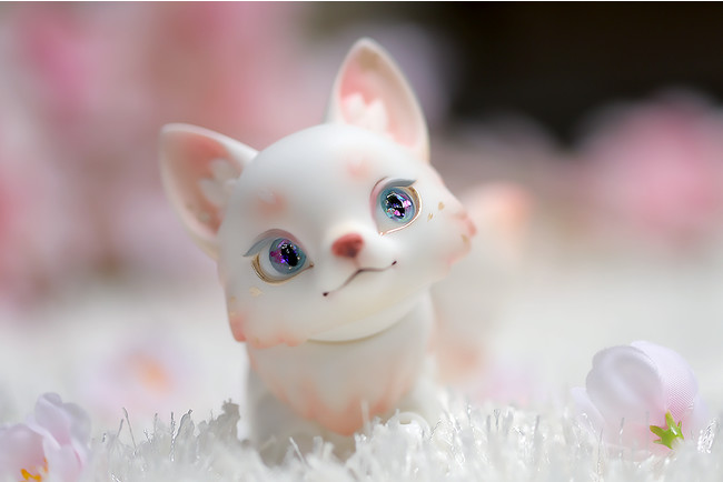 DOLK】数量限定30体！薄紅色の可愛い小狐ドール『天狐 - SAKURA MOCHI