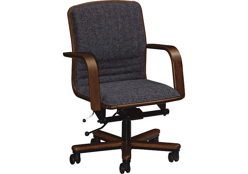 K♢1060 カリモク デスクチェア アームチェア XT4310BJE K♢1060