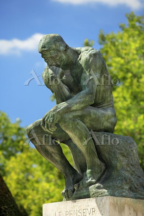 オーギュスト・ロダン 「考える人」 [23197888]のアート作品 - アフロ