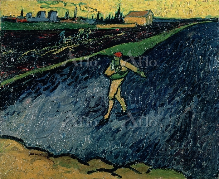 ゴッホ 「種まく人」 [10409550]のアート作品 - アフロ