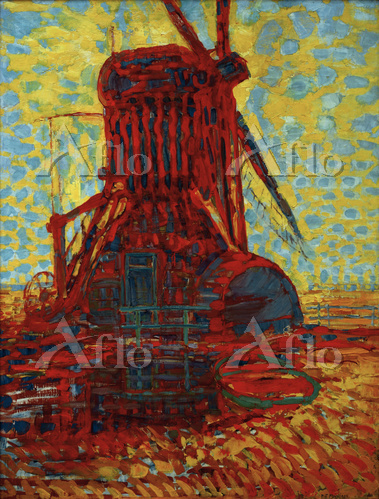 ピエト・モンドリアン「太陽光の中の風車」 [87941768]のアート作品