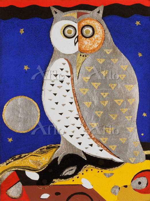 木村義治・作 「朝の星」 [1327212]のアート作品 - アフロ