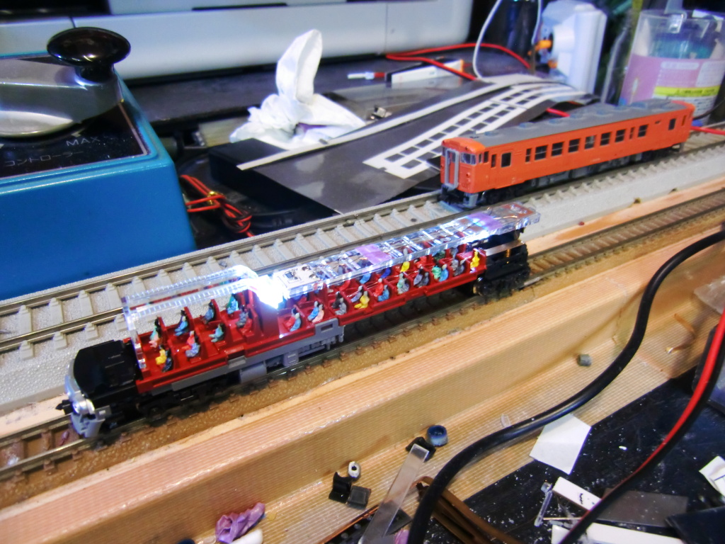 ▽Nゲージ「GMエーデル丹後 室内灯加工＋M車化改造」 – 作業履歴