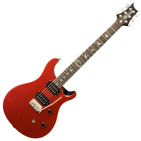 DISC PRS SE Orianthi Signature Model Electric Guitar, Red Sparkle