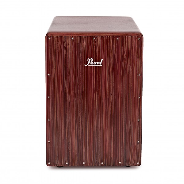 Pearl BOOM BOX Fiberglass Ported Chamber Cajon, Artisan Red