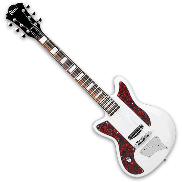 DISC - Ibanez ORM1L Left Handed Electric Guitar, White at Gear4music