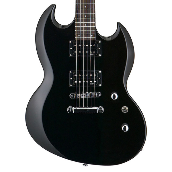 DISC ESP LTD VIPER-50 Electric Guitar, Black at Gear4music