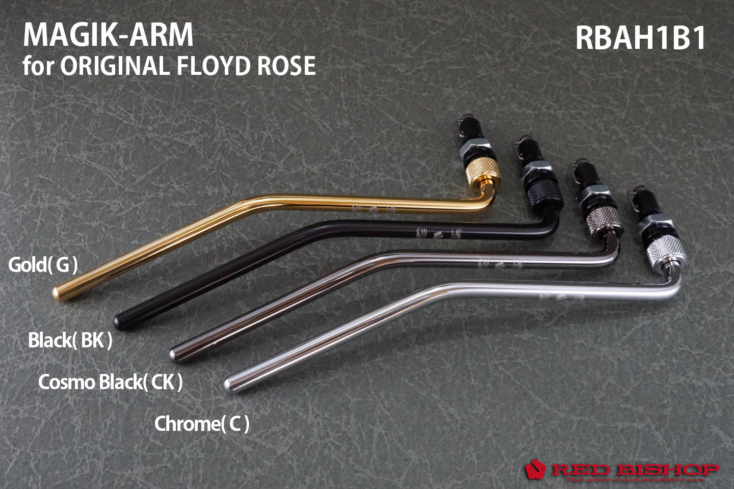 RED BISHOP こだわりのギター、ベースパーツブランド