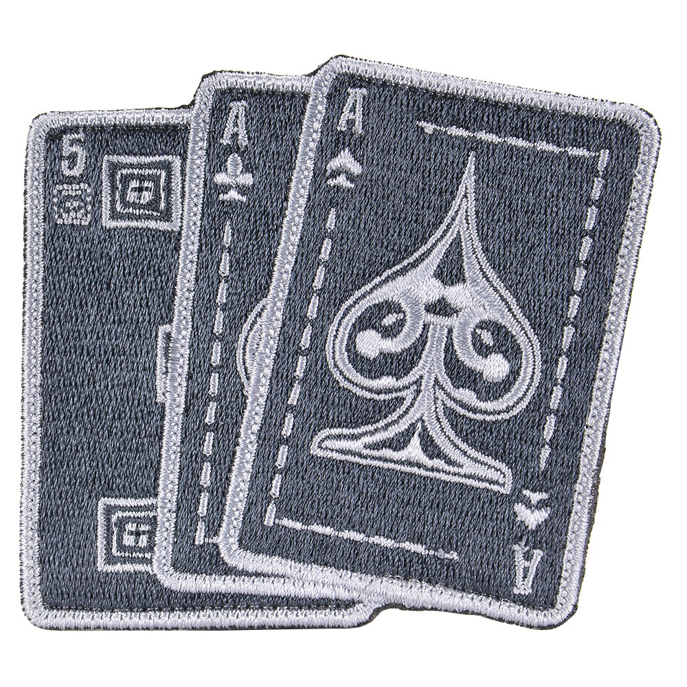 5.11タクティカル パッチ エース・イン・ハンド・パッチ 刺繍モデル