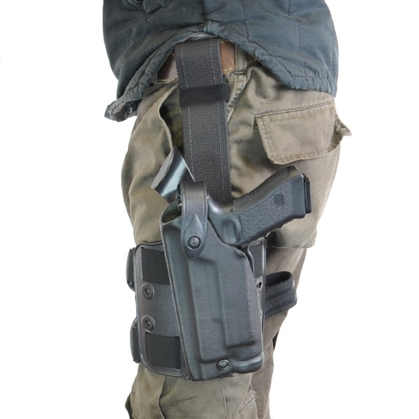 Safariland レッグホルスター GLOCK19/23用 ウェポンライト対応 左利き