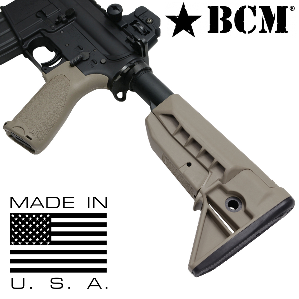 BCM ガンファイターストック GUNFIGHTER Mod.0 SOPMOD M4/AR15用