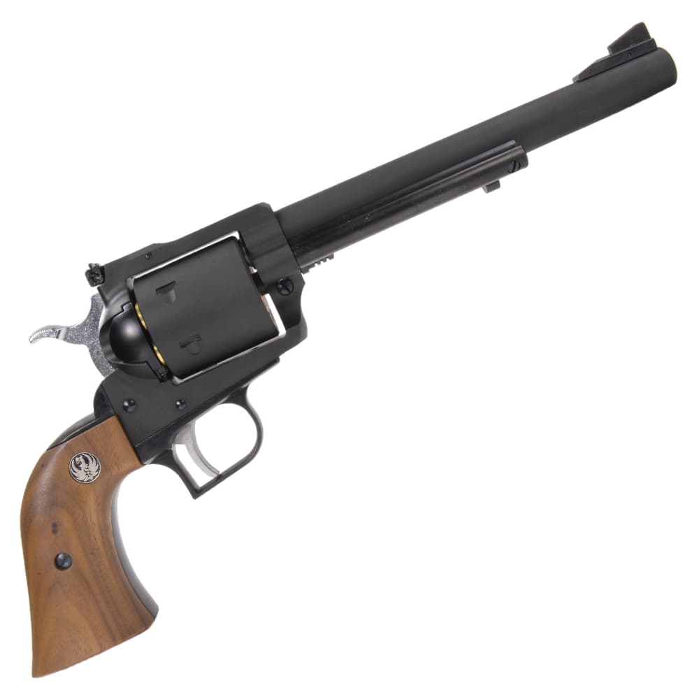 マルシン ガスガン Super Blackhawk 7.5インチ ブラック HW 木製