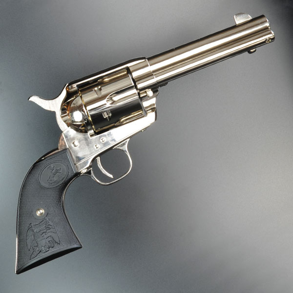 タナカ ガスガン COLT SAAシビリアンD.C ニッケルフィニッシュ