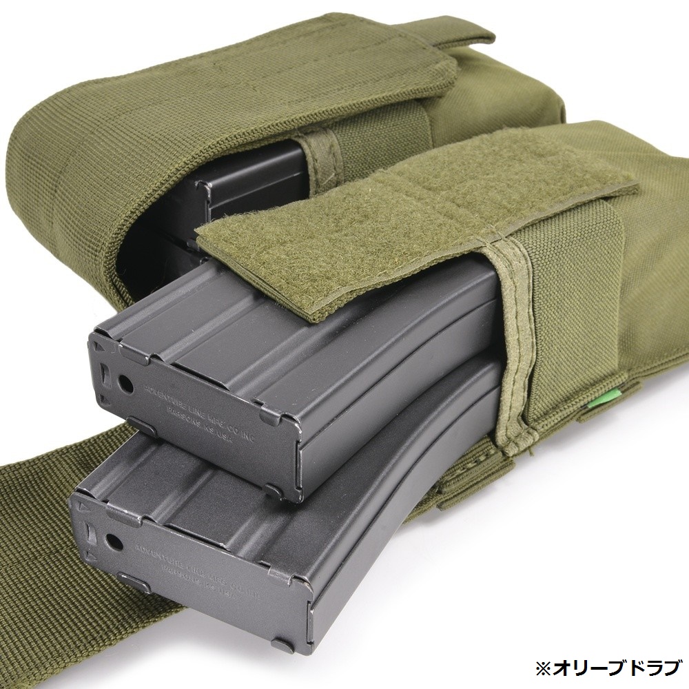 CONDOR ダブルマガジンポーチ 4本収納 M4/M16系 MA4 | ミリタリー