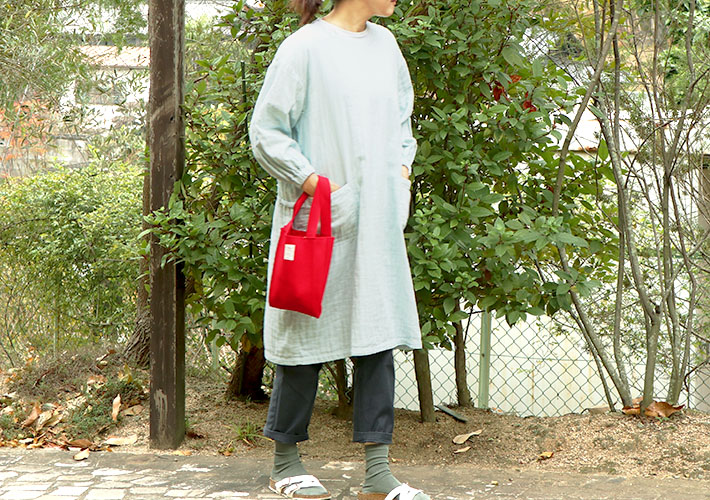 森の8カテン]トリプルガーゼ後染め割烹着 | 森の8カテン rolca_shop