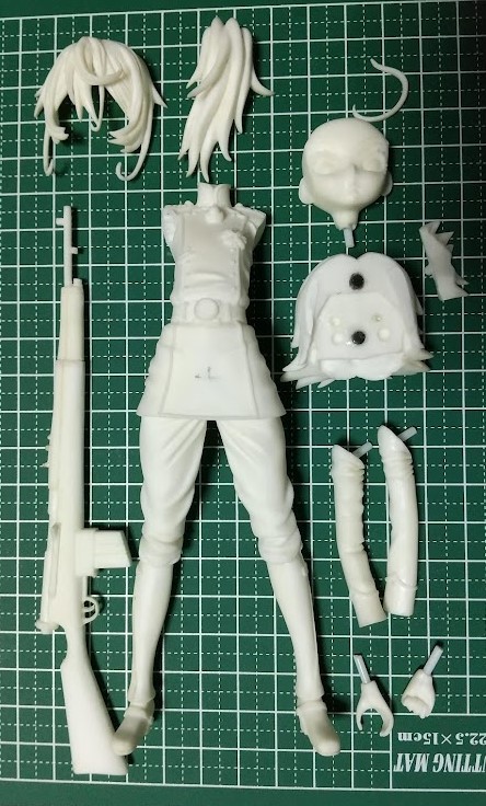 幼女戦記 ターニャ・デグレチャフ ガレージキット作成記｜プラモ系