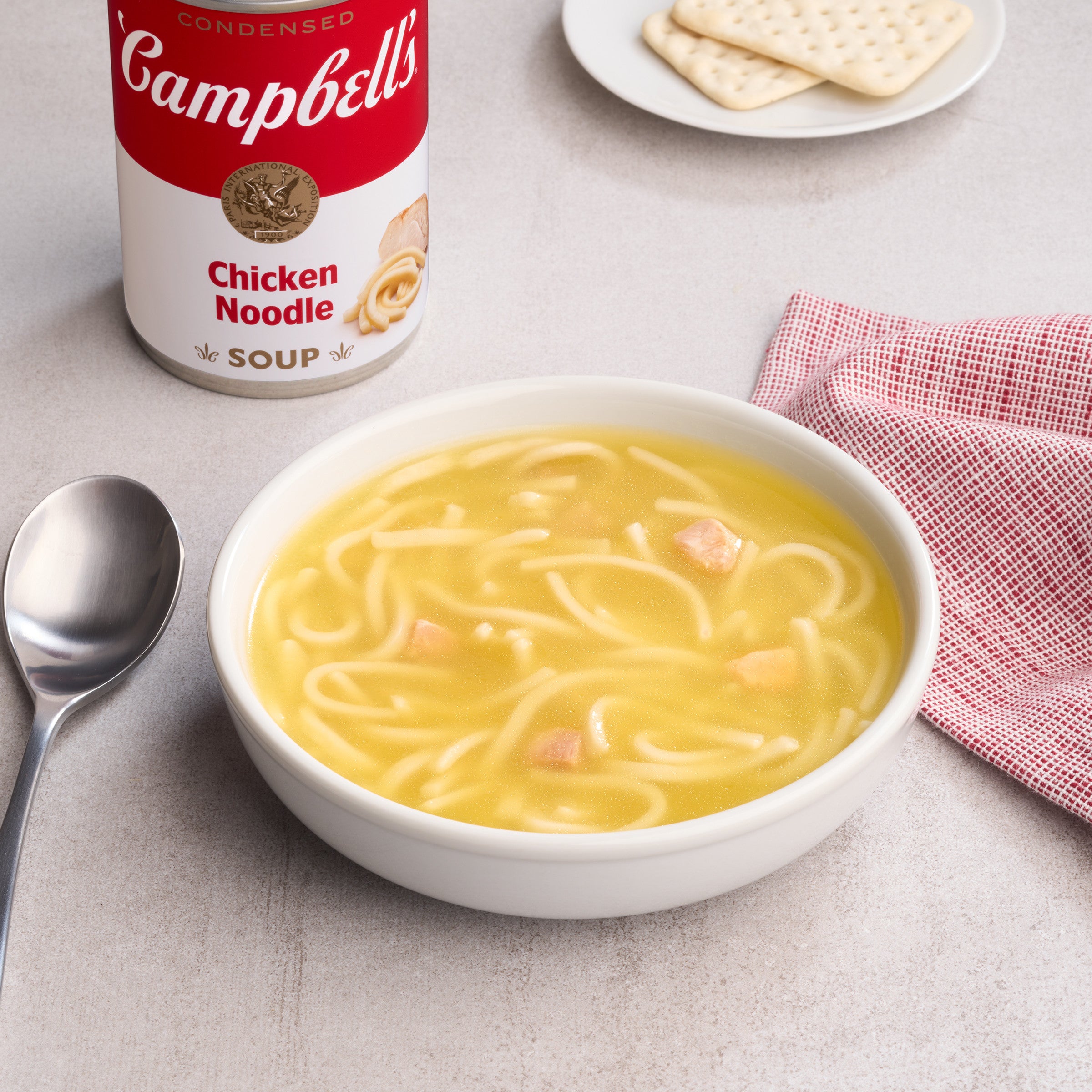 Campbell's Condensed Soup Red & White Chicken Noodle Soup-10.75 oz