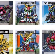 懐かしの「元祖SDガンダム」初期ラインナップにフォーカス！シール付き