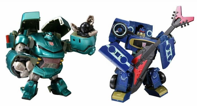 Bulkhead vs Soundwave | Japanese Transformers Animated Figure