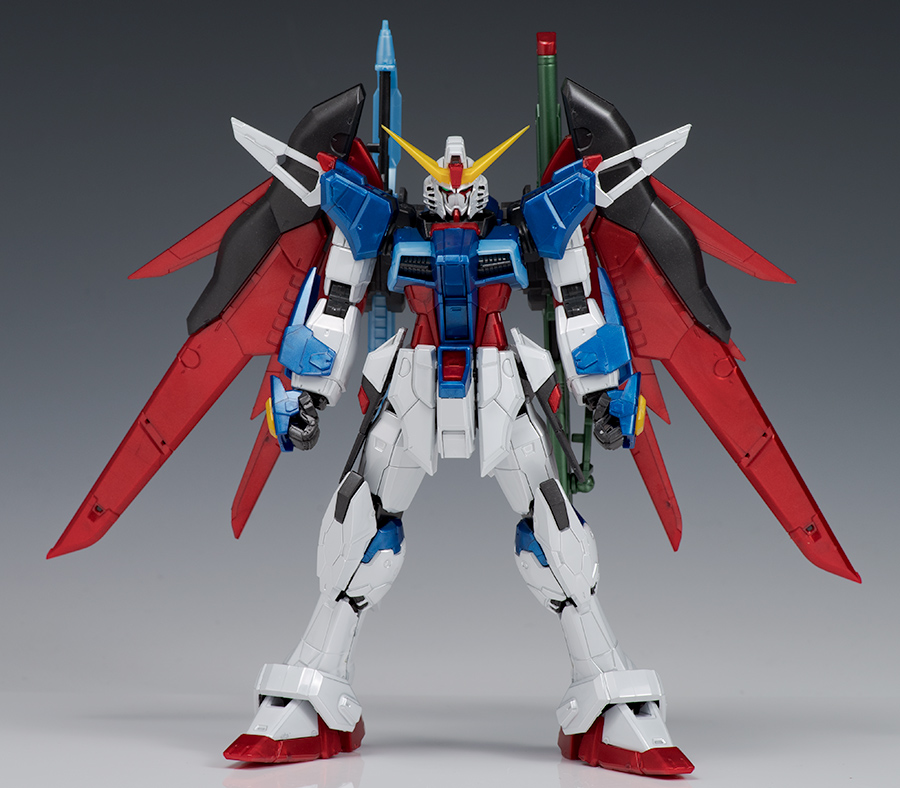 RG デスティニーガンダム[チタニウムフィニッシュ] レビュー