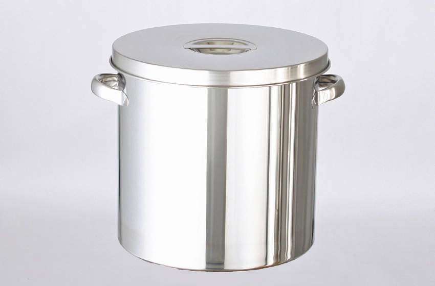 ステンレス丸型タンク 50L ST－39H ストック蓋付｜総合的