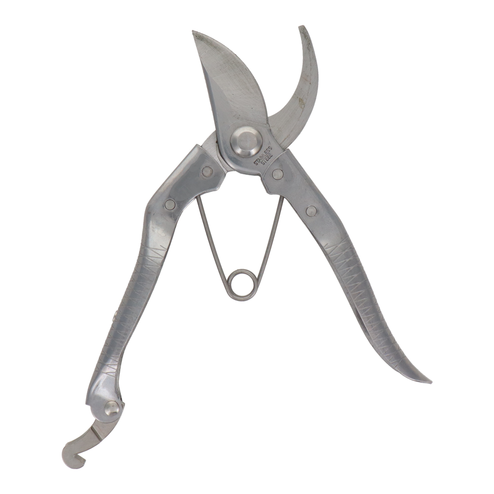 A045 鋏（ハサミ） 剪定鋏 オールステンレス剪定はさみ 180mm｜株式