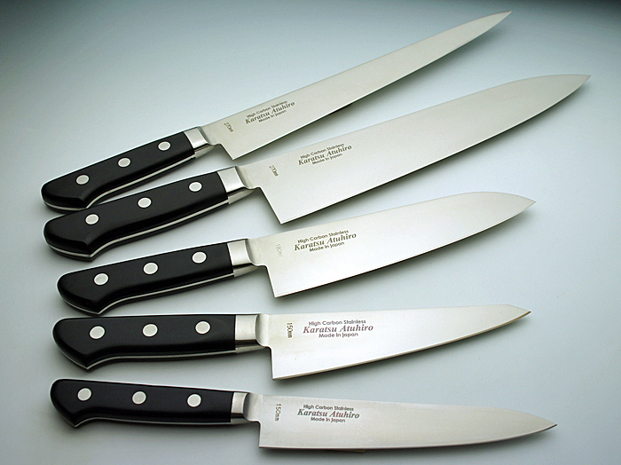 唐津厚広ハイカーボンステンレス洋包丁の通販「サイトウ刃物店」