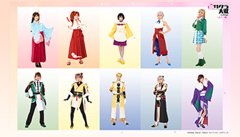 舞台「新サクラ大戦 the Stage ～二つの焔～」キャラクター10名が集う
