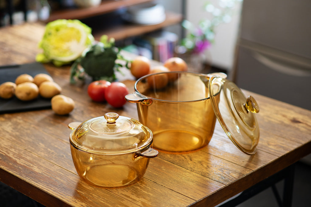 VISIONS 耐熱ガラス製 両手鍋 クックポット 2.5L – 佐藤商会 ONLINE STORE