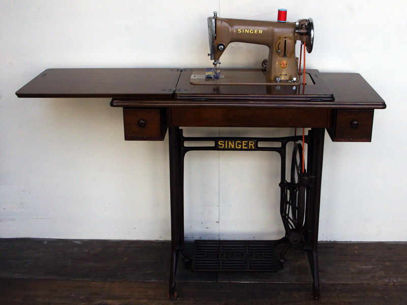 No.622 SINGER 191U シンガー製 家庭用足踏みミシン：アンティーク