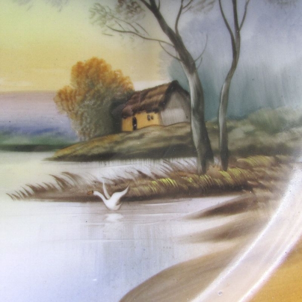 オールドノリタケ]湖畔風景文ボウル U6201 - 京王ネットショッピング